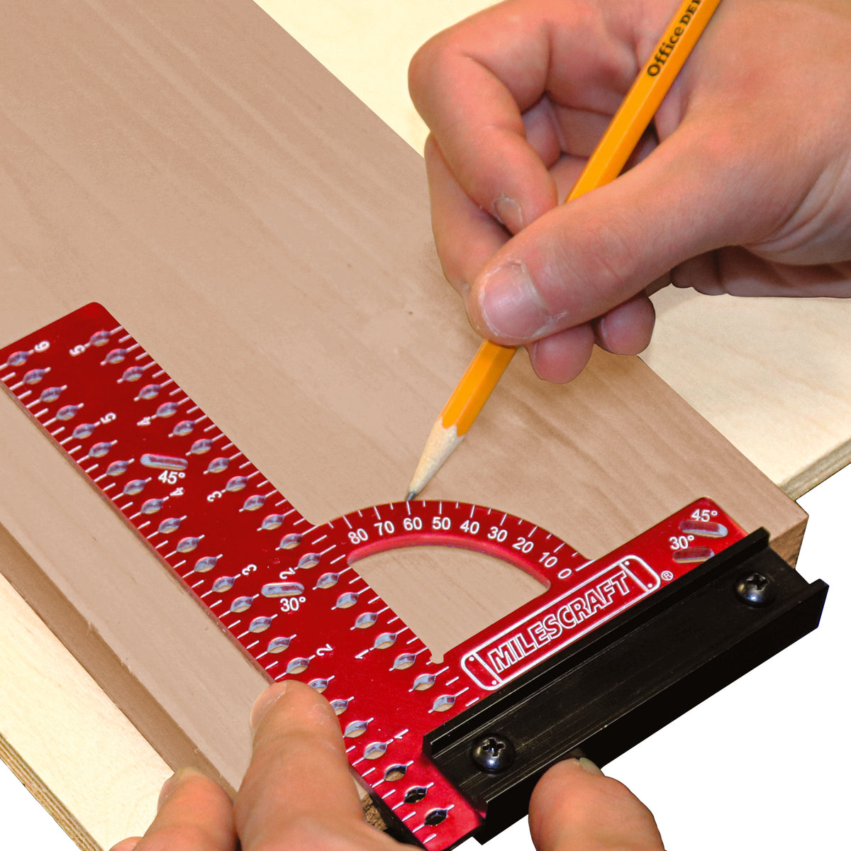 Milescraft MC-Square150 Carpenter's Square 150mm with Angle Finder Metric