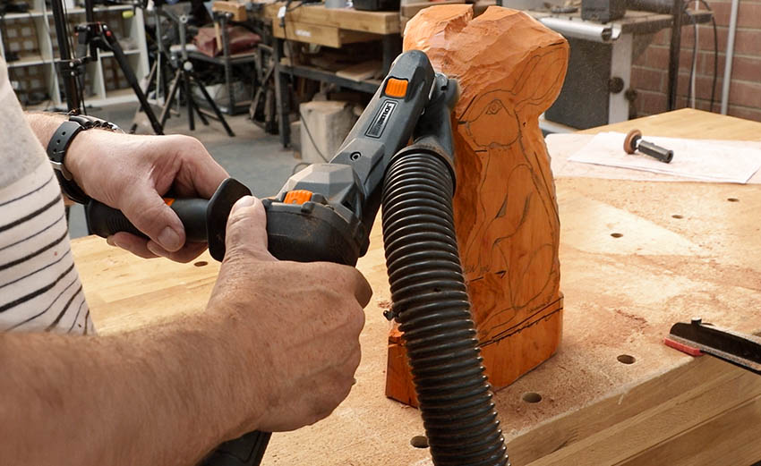 Arbortech Cordless Mini Grinder with DeWalt Battery Kit