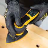 Mirka DEOS DELTA II Corner Sander - 3.0mm Orbit 663CV in action, delivering precise sanding results with ease