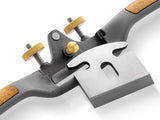 Melbourne Tool Company Set of Flat & Round Spokeshaves in action, ideal for shaping and smoothing wood by hand