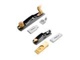 Melbourne Tool Company Low Angle Block & Jack Plane Set - Close-up view showing precision hand planes in woodworking kit