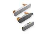 Melbourne Tool Company Low Angle Block, Smoothing, Jack Plane Kit Set with Blades - Angle view showing complete hand plane kit