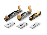 Melbourne Tool Company Low Angle Block, Jack Hand & Smoothing Plane Set with Blades in Deluxe Kit