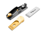 Melbourne Tool Co. Low Angle Block Plane in Use with Various Blades - Woodworking Tool Detail