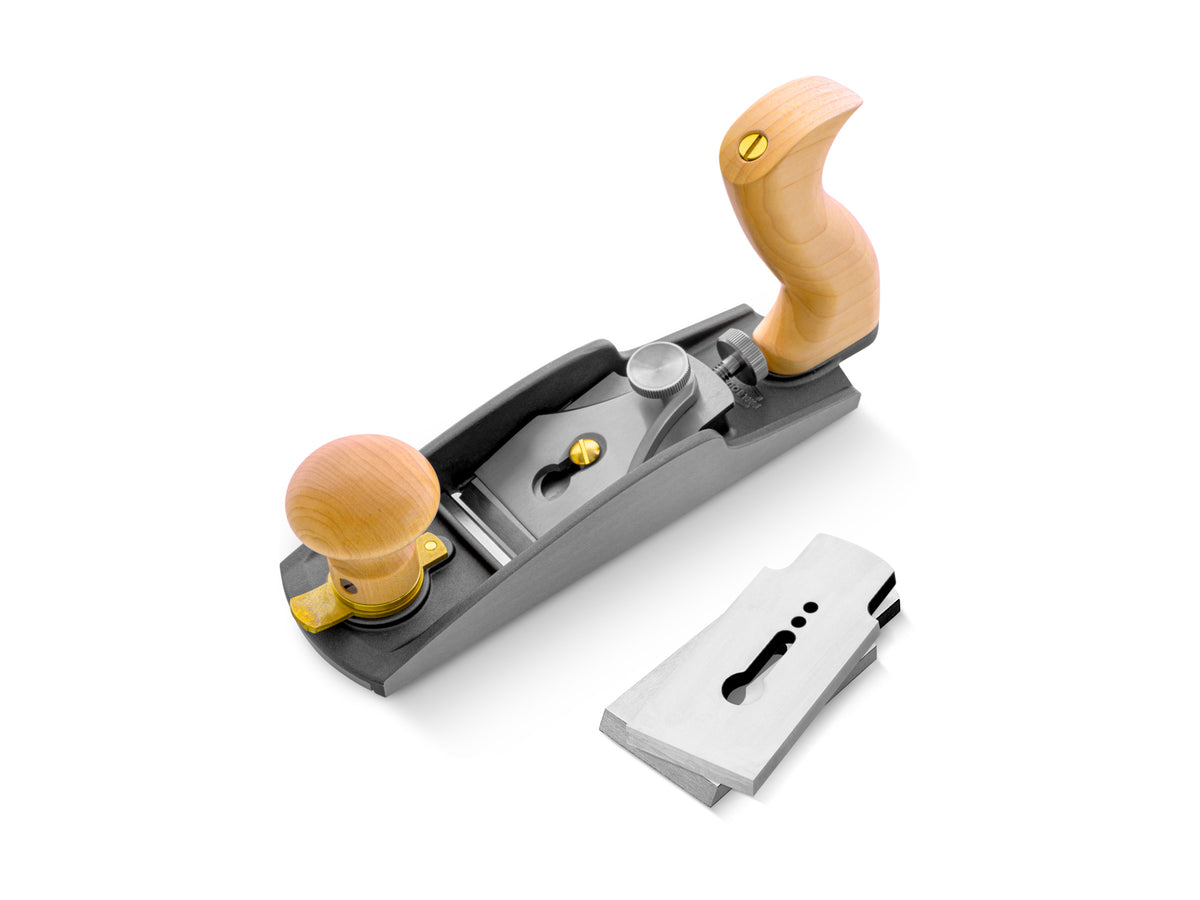 Melbourne Tool Company Low Angle Smoothing Plane with Extra Blades - Woodworking Hand Plane Australia
