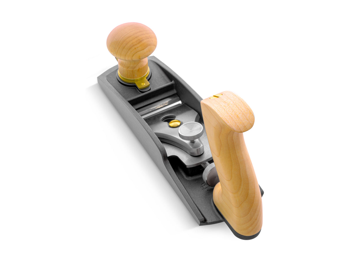 Melbourne Tool Co. Low Angle Smoothing Plane showcasing precision craftsmanship and ergonomic design