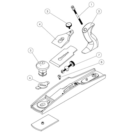 Melbourne Tool Company Low-Angle Jack Plane Spare Parts