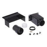 Trend Dust Kit attached to Mortise & Tenon Jig for clean workspace and safe woodworking