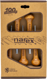 Narex Set of 5 PROFI Palm Carving Chisels