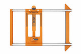 BORA NGX Twin Rail Rip Guide for Clamp Edge Saw Guide in use on sheet goods