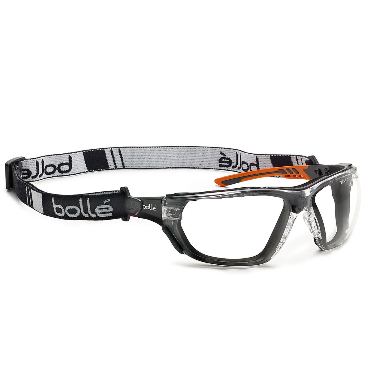 Bollé Safety Ness+ Sealed Safety Glasses Clear Lens for woodworking eye protection