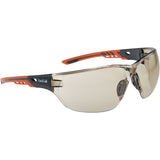Bollé Safety Ness+ Copper Lens Safety Glasses, ultra wrap-around design for optimal visibility