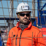 Bollé Safety Silex Smoke Lens Safety Glasses with Flex 160° technology and ultra-wraparound protection