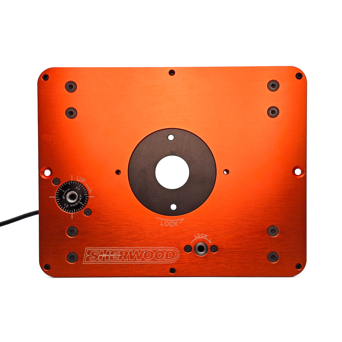Sherwood Motorised DRO Router Lift & Mounting Plate in Australian woodworking tools store