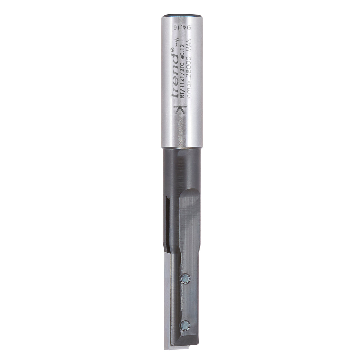 Trend Rota-Tip Carbide Insert Straight Router Bit 12.7mm Diameter 1/2in Shank