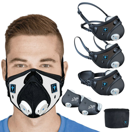 RZMask M3 Dust Face Mask Breathable Mesh Mixed Colours - Medium/Large/XL