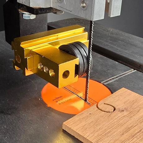 Sherwood Scrolling Blade Guide Set for Bandsaws, designed for cutting super-tight curves, compatible with SBSHD-250 & SBSHD-350