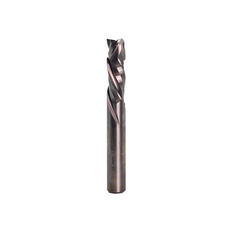 Freud Triple-Flute Compression CNC Router Bit, 3/8" diameter, 28mm cutting depth, 3/8" shank, solid carbide