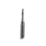 1/8in x 1/2in up-spiral flat CNC router bit in solid carbide composition for fine detail woodworking