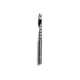 1/4in x 1-1/2in Up-Spiral O-Flute CNC Router Bit showcasing precision and durability for acrylic cutting in woodworking