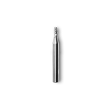 1/8in polished O-flute CNC router bit, ideal for acrylics & metals. Shorter profile for durability