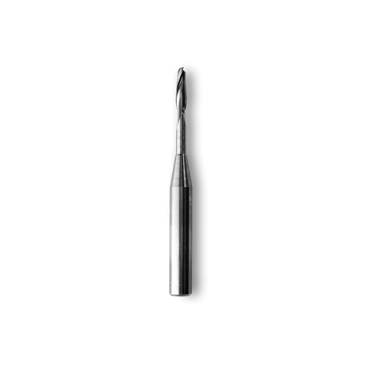4mm x 15mm Up-Spiral Flat CNC Router Bit 8mm Shank for deep routing passes with stability and good cut finish