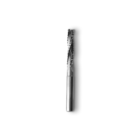 Shaper Tools 8mm x 35mm Roughing CNC Router Bit - 8mm Shank for Origin CNC with 3 Flutes - Australian Woodworking Tools