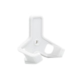 Superhooks Capture Hook White 3 Pack with 7.5kg Capacity, showcasing reinforced tapered twin arm hooks for secure gripping