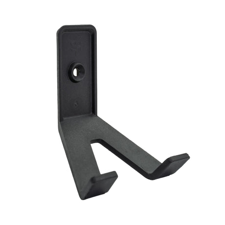 Superhooks Garage Bundle 27-Piece Black Modular Tool Wall Hooks displayed on a wall in a garage setting