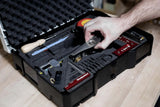 Shaper Tools SYS 1 Systainer with Customizable Foam Insert - top view showing solid foam insert and corrugated lid
