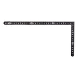 Shinwa Sashigane Square 30cm Black Iron Metric