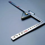Shinwa Sashigane Square 30cm with Metal Stop