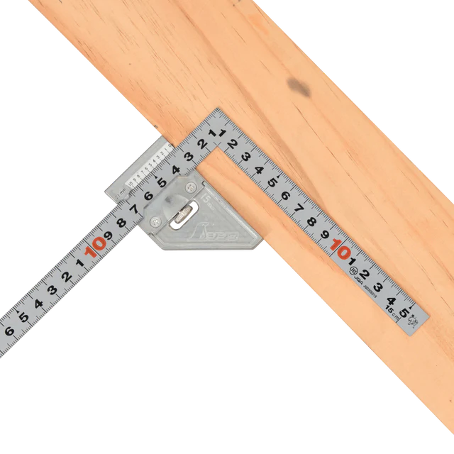 Shinwa Sashigane Square 30cm with Metal Stop