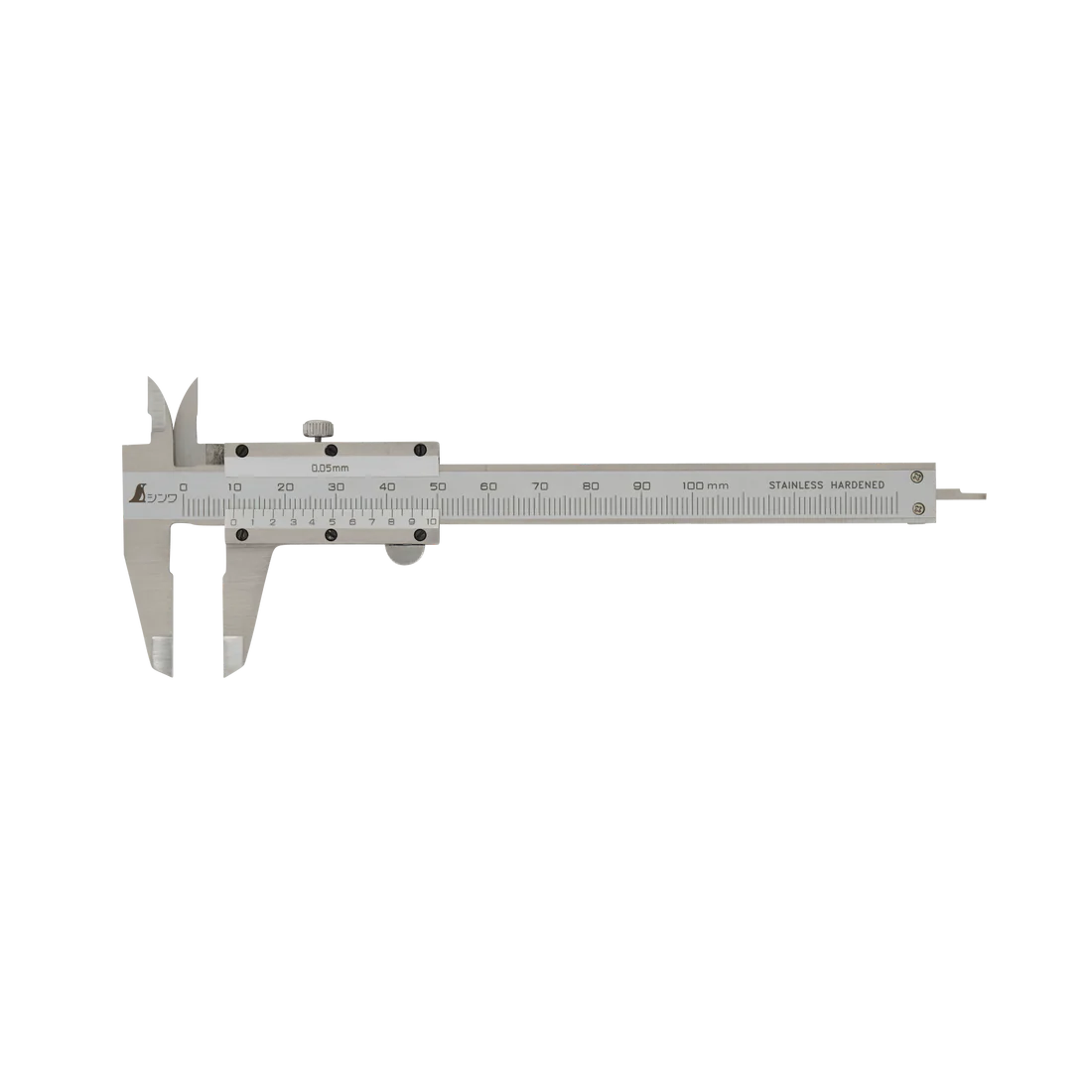 Shinwa Mini Vernier Caliper Stainless Steel with Cover