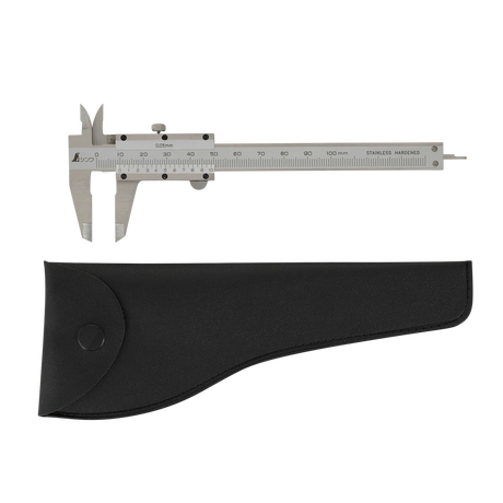 Shinwa Mini Vernier Caliper Stainless Steel with Cover