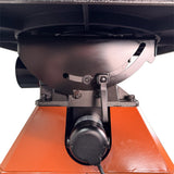 Sherwood Pedestal Oscillating Spindle Sander 750W in action smoothing contours and curves precisely