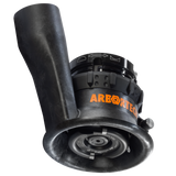 Arbortech SpheroPlane angle grinder attachment carving wooden sphere bowl