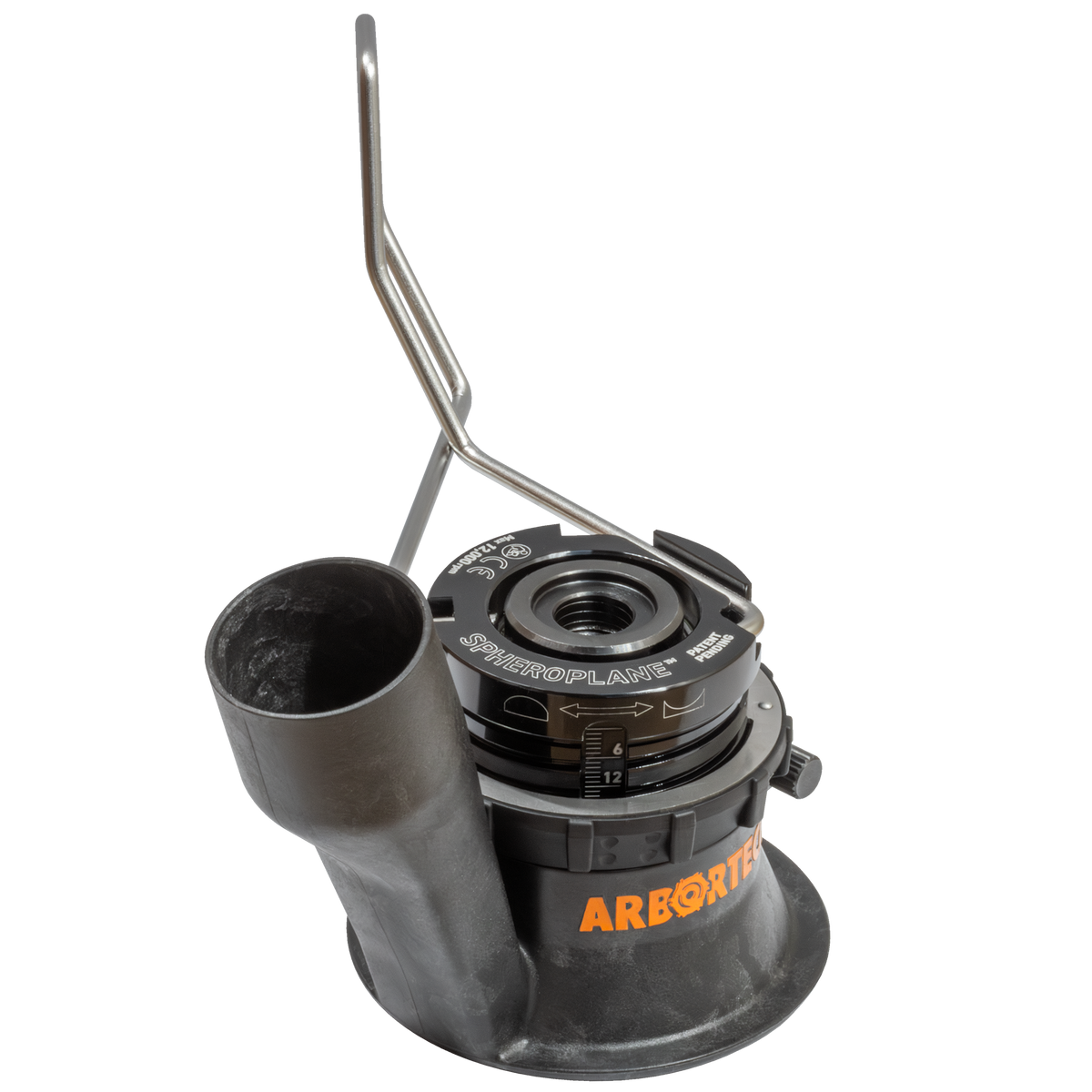Arbortech SpheroPlane angle grinder attachment carving wooden bowl