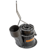 Arbortech SpheroPlane angle grinder attachment carving wooden bowl