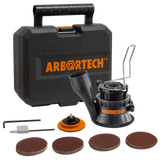 Arbortech SpheroPlane Angle Grinder Attachment carving spherical wooden bowl