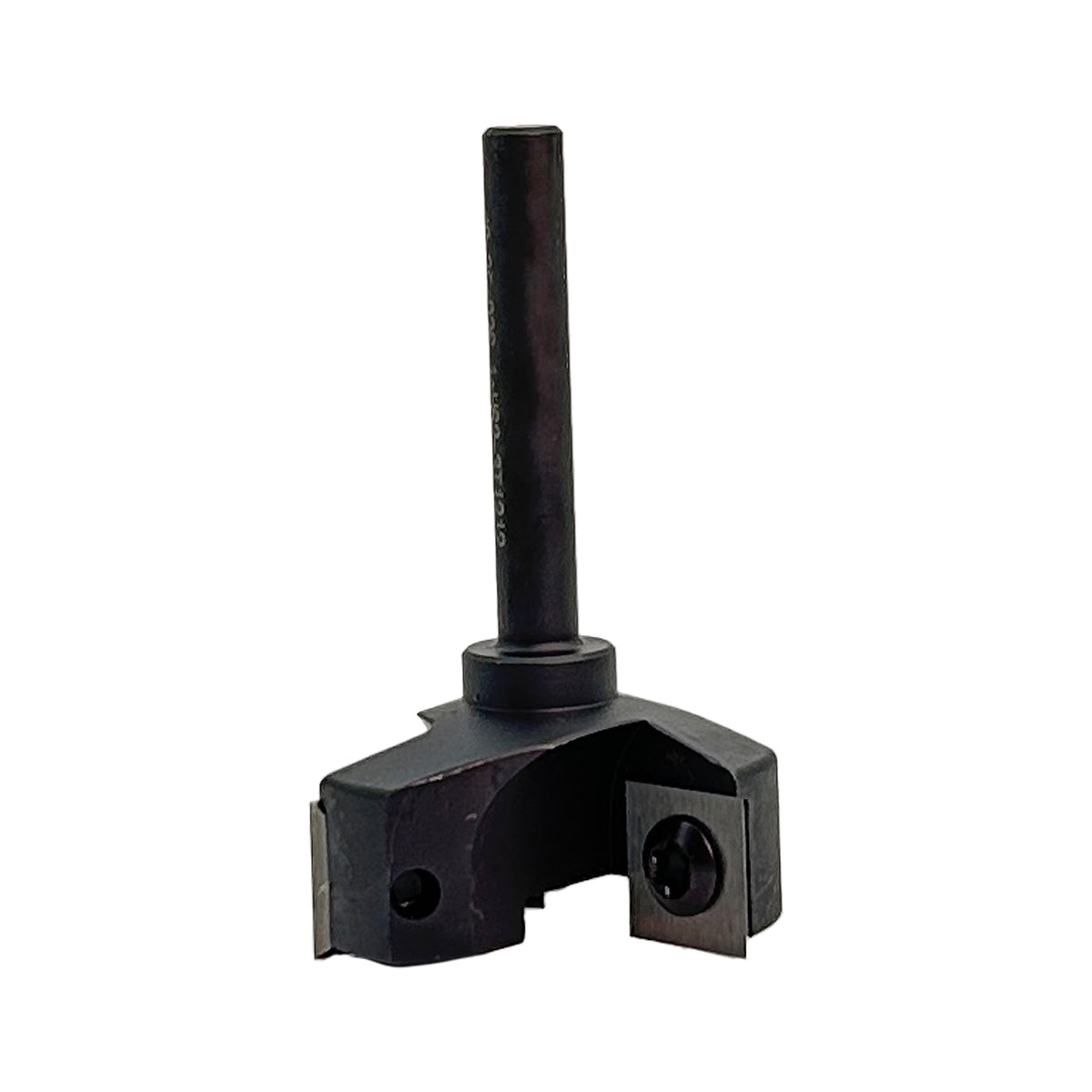 Torquata 3-Flute Surface Planing Carbide Insert Router Bit 38.1mm Diameter & Replacement Cutters 1/4in Shank