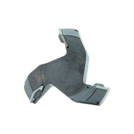 Torquata 3-Flute Surface Planing Carbide Insert Router Bit 63.5mm Diameter & Replacement Cutters 1/2in Shank