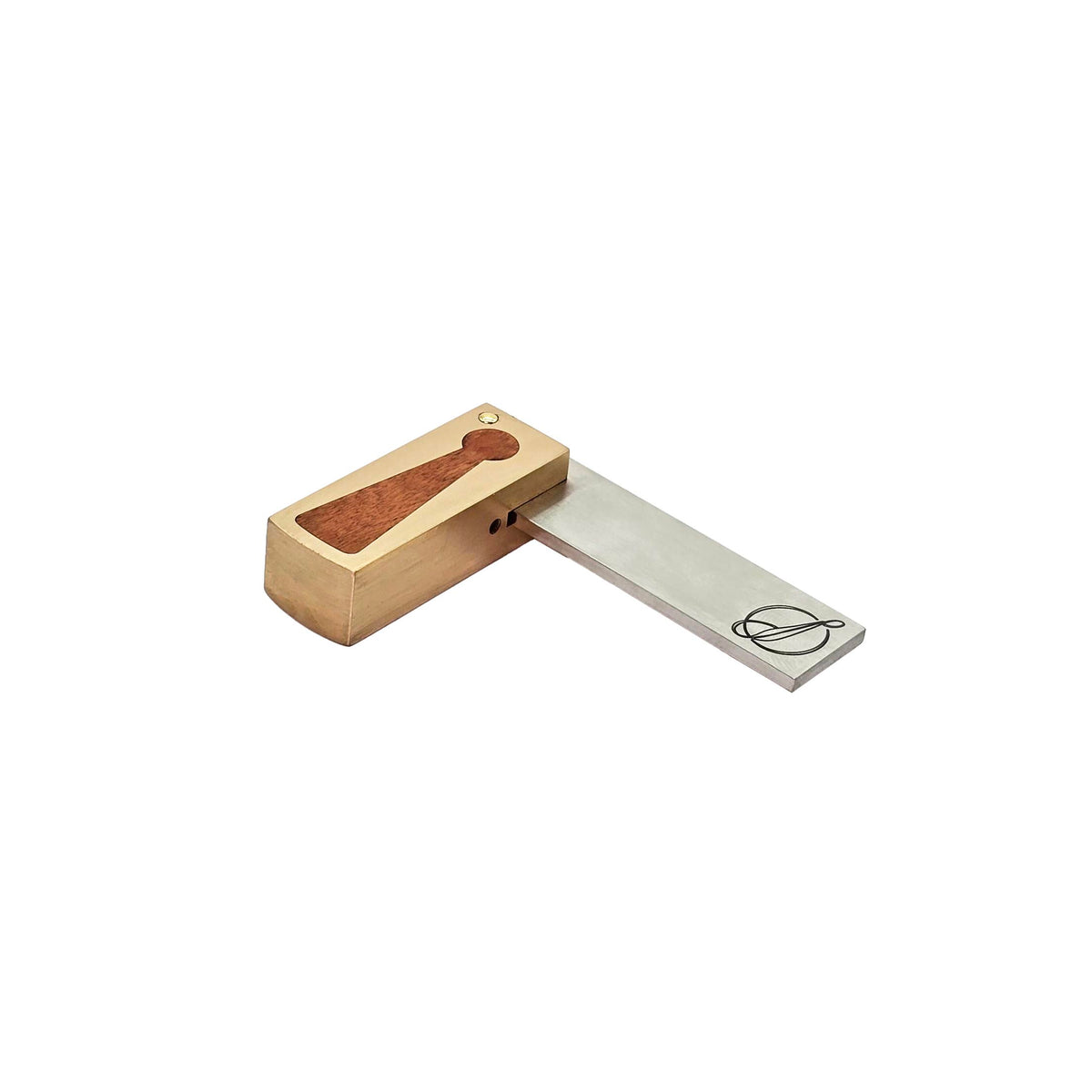 Ironbark Toolworks Try Square Brass Mulga Inlay woodworking tool Australia Australian craftsmanship