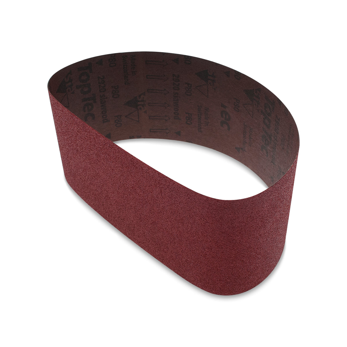SIA Abrasives 2920 siawood Sanding Belt 100 x 610mm, suitable for demanding solid wood applications, with TopTec Dust-free process