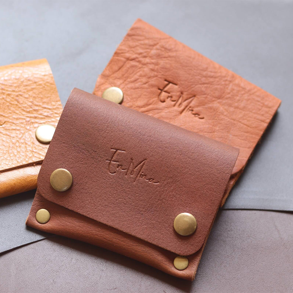 En Mina Leather Spokeshave Cover