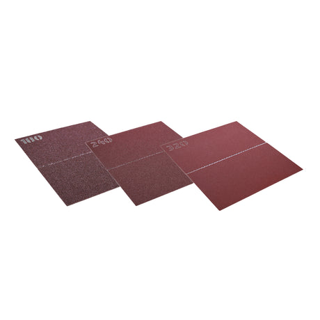 Durable and versatile SIA Abrasives 7988 siastrong sanding sheet, 115x140mm, pack of 10