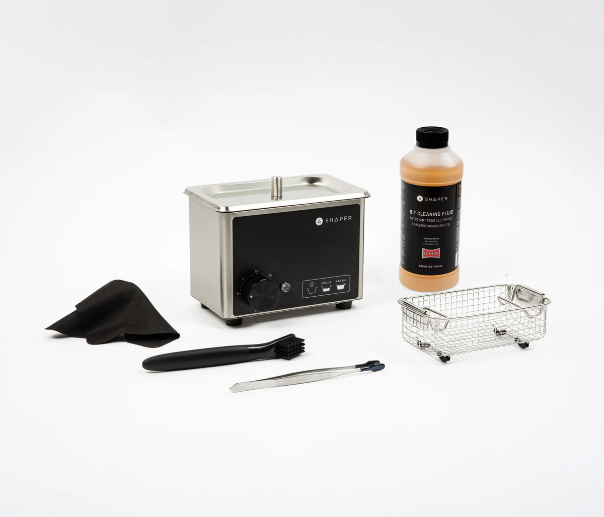 Shaper Tools BitWasher Ultrasonic Router Bit Cleaner