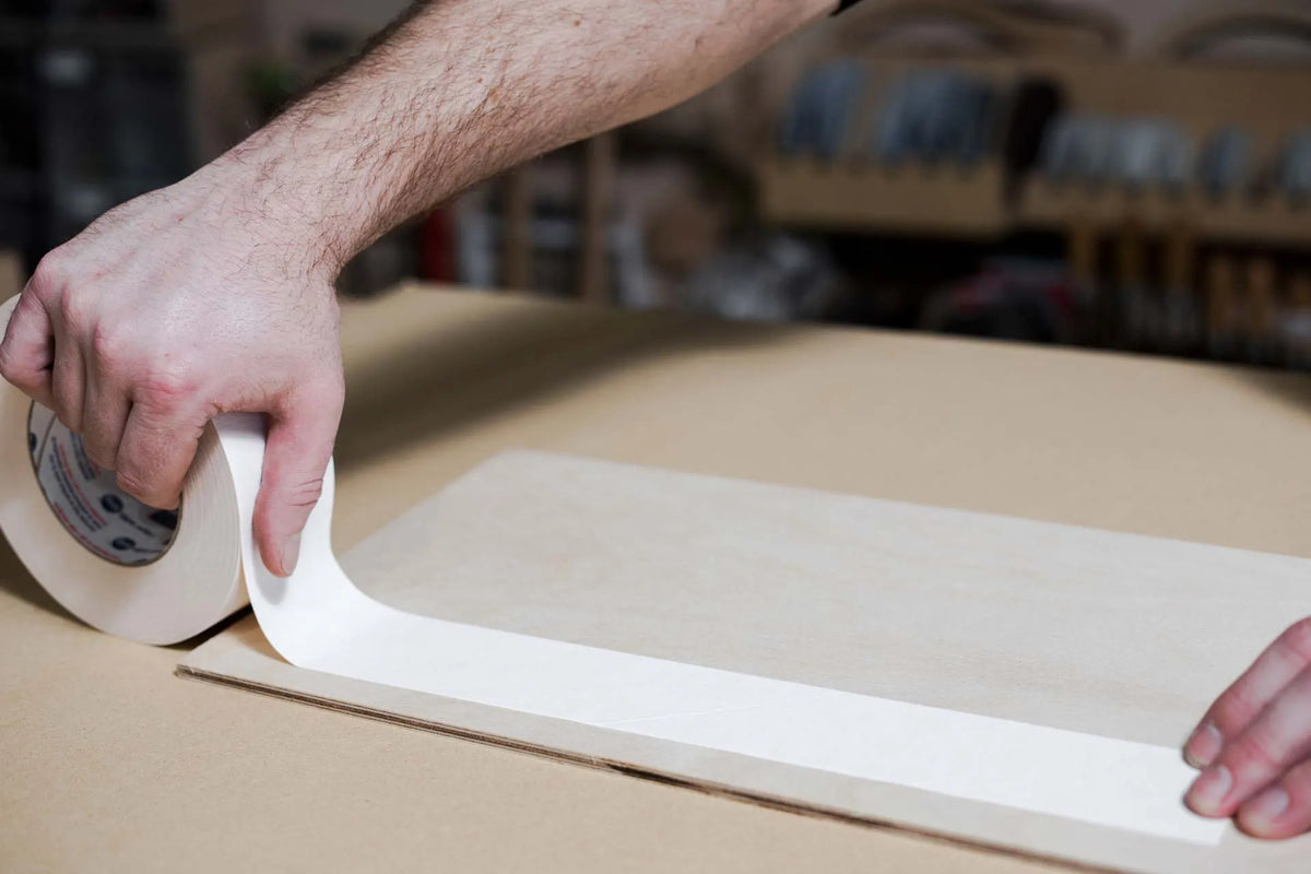 Australian made 2in double-sided tape for woodworking projects - strong bonding fixturing solution for various materials