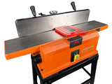 Sherwood 6in Benchtop Jointer with Helical Spiral Head 1500W 2HP includes Open Stand