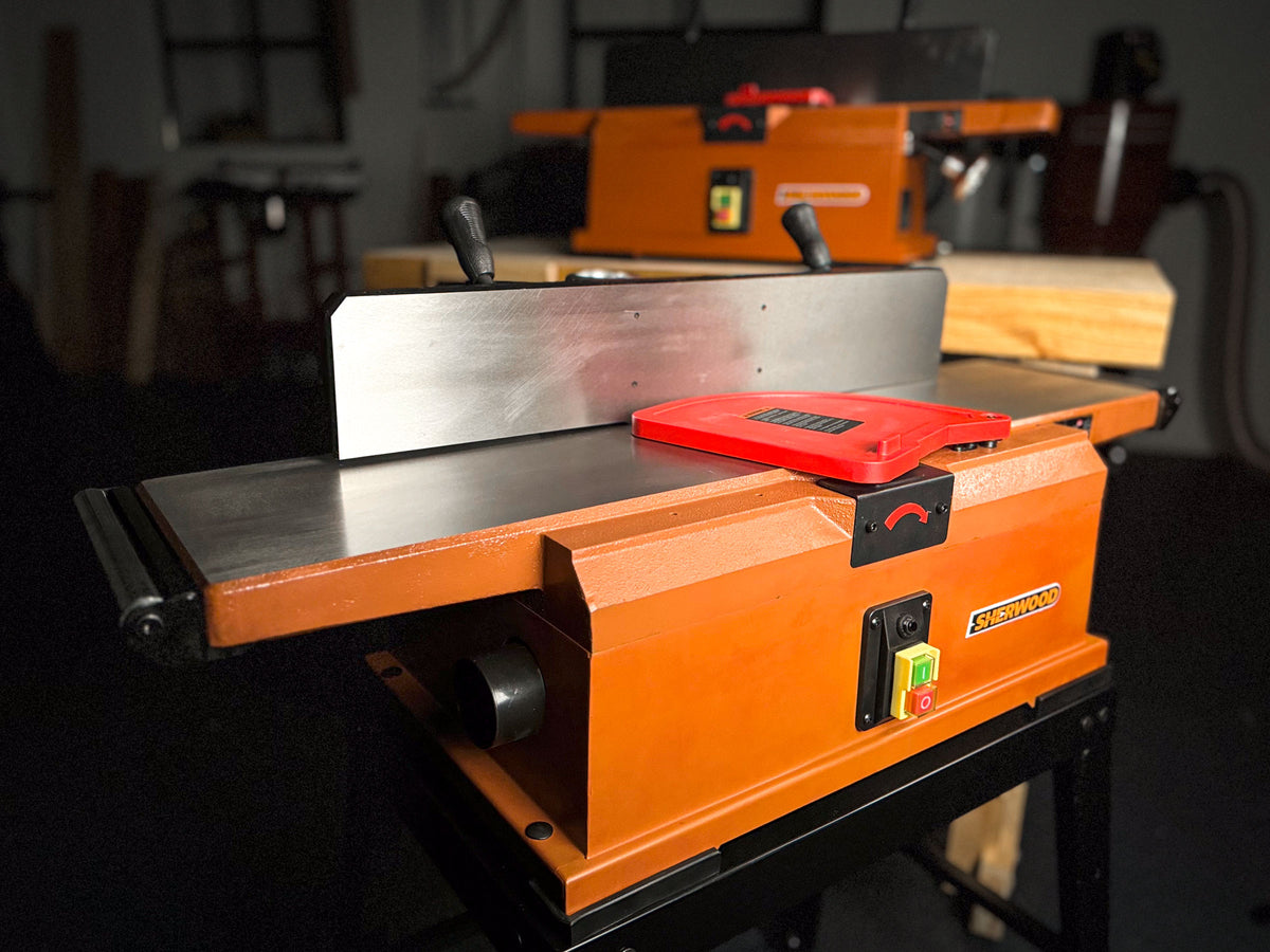 Sherwood Pro Benchtop Planer Bundle with Helical Cutterhead Plus DC-50 Extractor